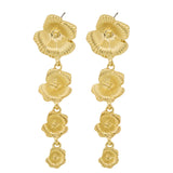 Flower Drop Earrings
