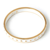 Rebel Gold and Enamel Bracelet