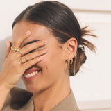 Arabella Gold Hoops