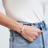 Serena Black & Pearl Bracelet