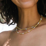 Iggy Gold & Moonstone Necklace