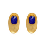 Luciana Blue Onyx Studs