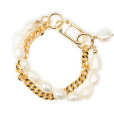 Lush Pearl and Chain Bracelet