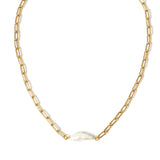 Cecilia Gold & Pearl Necklace