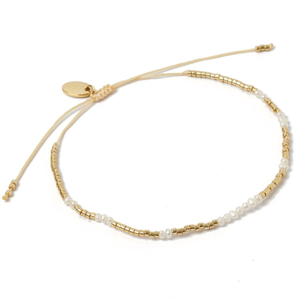 Rumi Gold & Pearl Bracelet