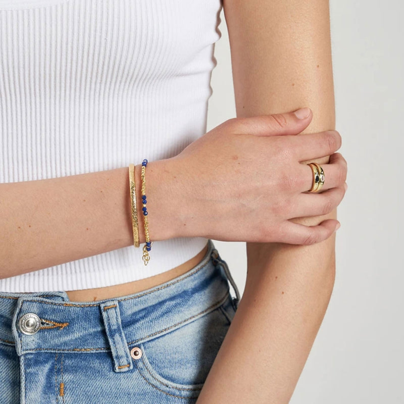 Amazon Gold & Lapis Lazuli Bracelet