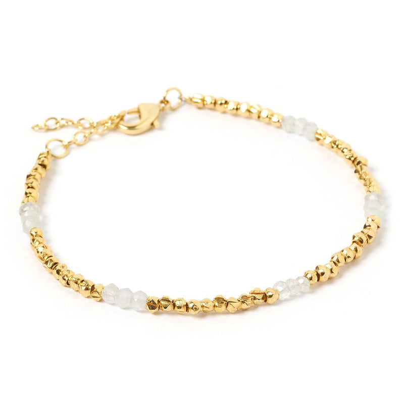 Amazon Gold & Moonstone Bracelet