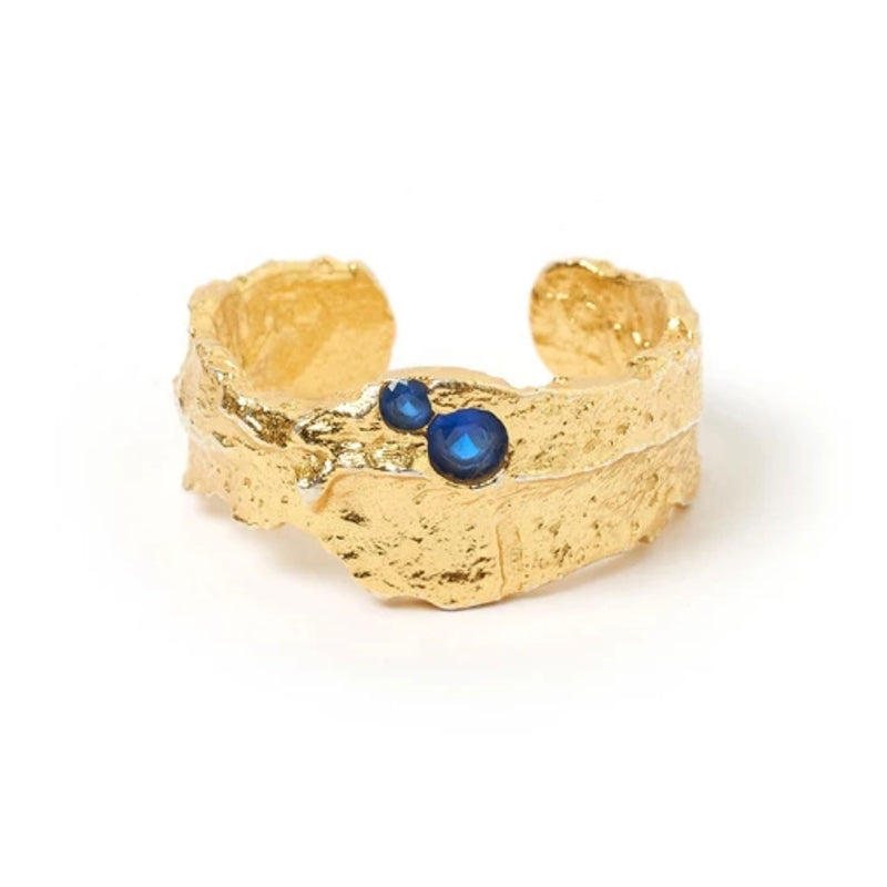 Anya Gold & Lapis Lazuli Ring