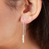 Cascade Earrings - Silver