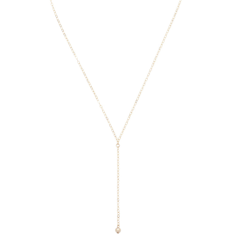Classic Drop Necklace - Gold